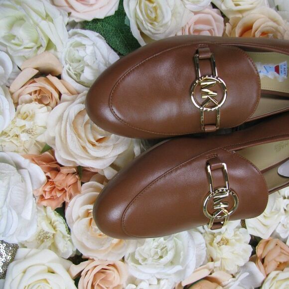 NIB Michael Kors leather loafers 8 "Tracee" - Picture 3 of 7